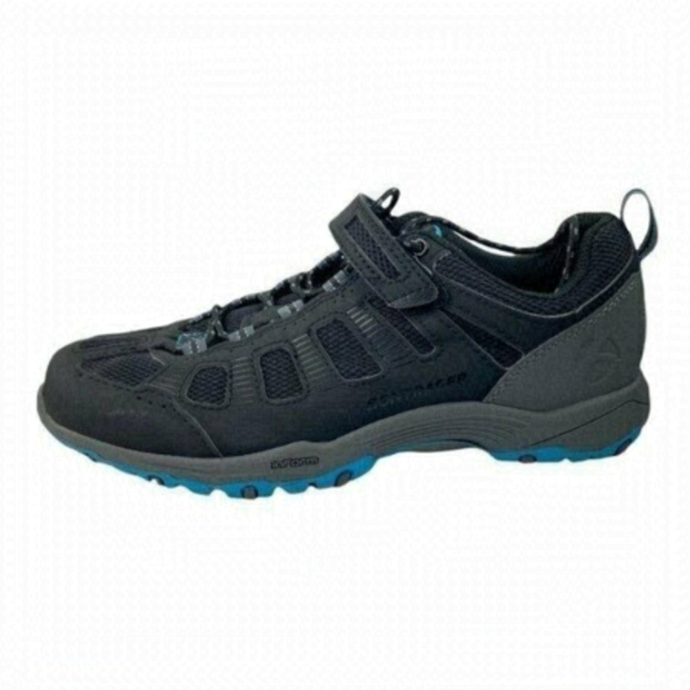 Bontrager Women's Black Blue inForm SSR Multisport Bike Shoe with Strap US 5.5